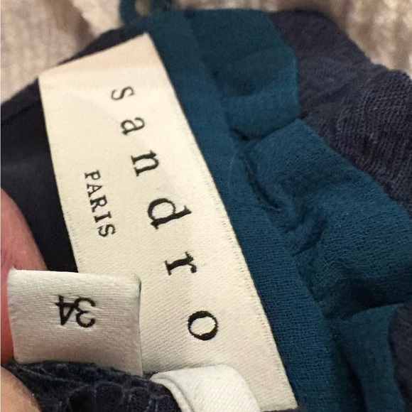 SANDRO Hugo Faux Pearl Embellished Dress--NWOT - Picture 7 of 7